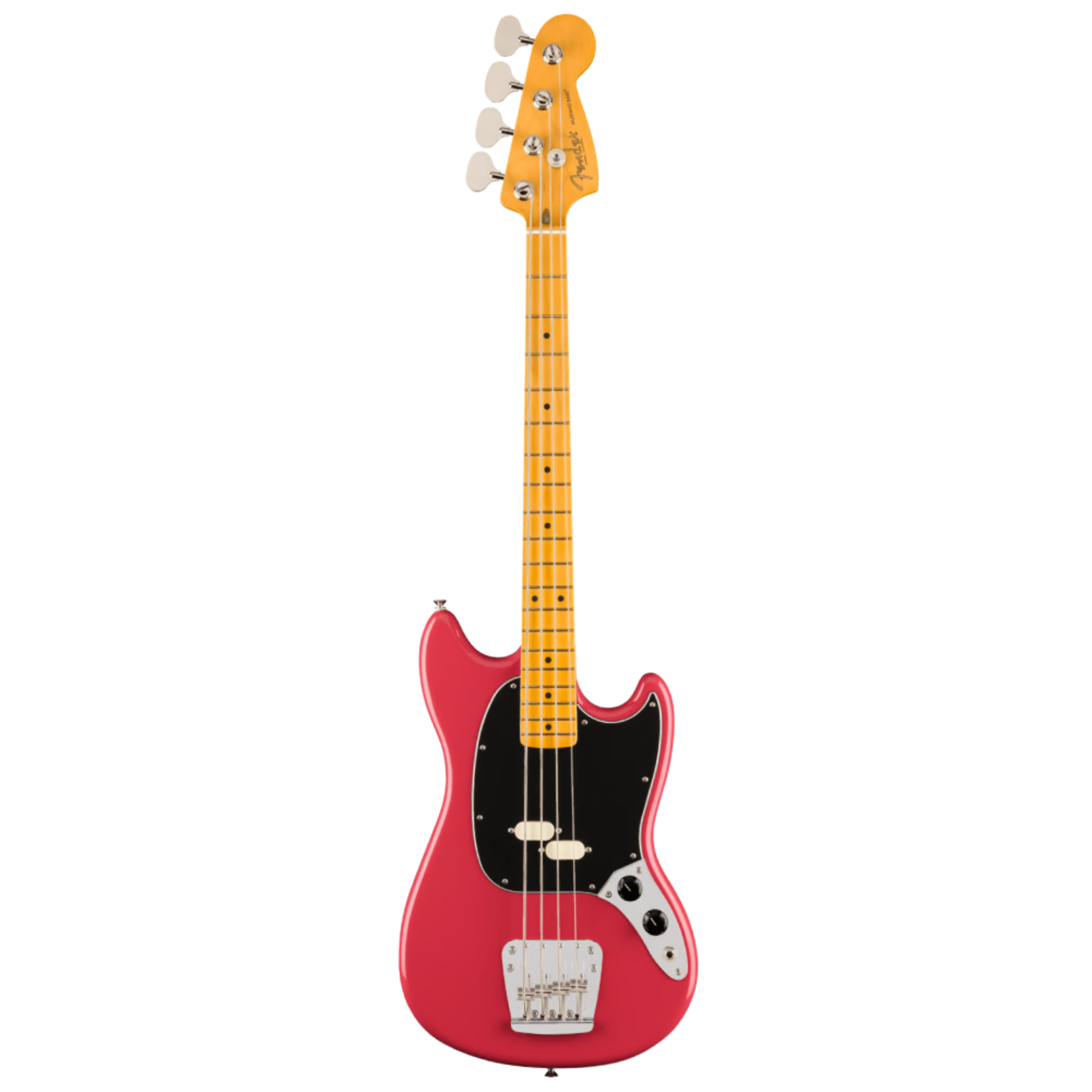 Fender American Professional Classic Mustang Bass Akçaağaç Klavye Faded Dakota Red Bas Gitar